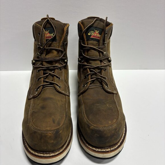 Thorogood Men’s 6” Iron River Moc Toe Composite Boots Brown, Size 10 EE main image 6